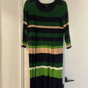 Ann Taylor Striped Dress